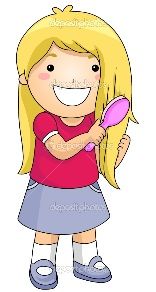 Káº¿t quáº£ hÃ¬nh áº£nh cho comb my hair clipart