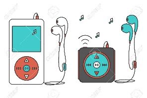 Káº¿t quáº£ hÃ¬nh áº£nh cho mp3 player cartoon