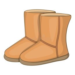 Winter Boots Icon, Cartoon Style Stock Vector - Illustration of shoe, boot:  78761512
