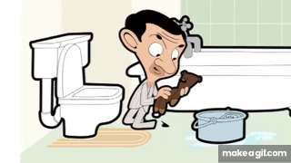 Spring Clean | Full Episode | Mr. Bean Official Cartoon on Make a GIF