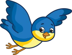 Flying bluebird clipart. Free download transparent .PNG | Creazilla